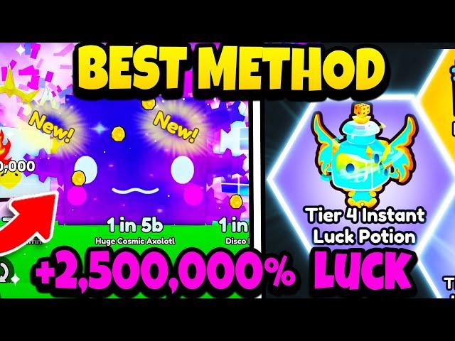 *NEW* BEST METHOD TO GET INSTANT LUCK POTION IV IN PETS GO!! - NEW PETS GO UPDATE (ROBLOX  RNG)