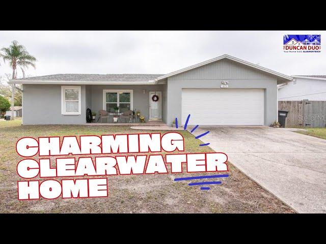 Charming Clearwater Home: Move-In Ready Corner Lot with NO Hurricane Damage!