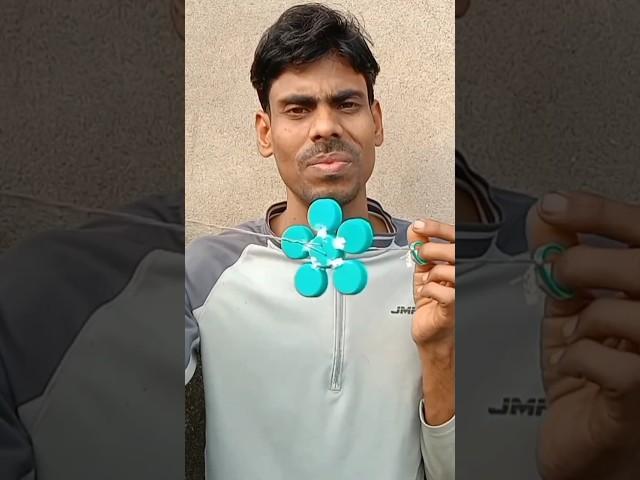 How to make sonic spinner with plastic bottle caps ️ #shorts #trending #mrfitter #spinner 