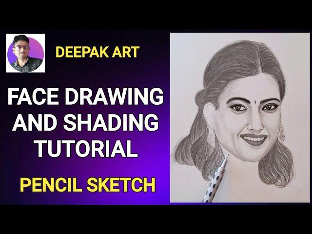 HOW TO DRAW REALISTIC FACE FOR BEGINNERS #sketching #drawing #portrait #short #art #loomis