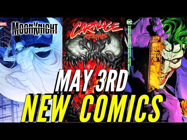 NEW COMIC BOOKS RELEASING MAY 3RD  2023 MARVEL COMICS & DC COMICS PREVIEWS COMING OUT THIS WEEK