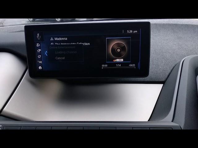 BMW i3 Online Entertainment