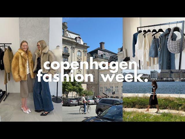 copenhagen fashion week | my outfits, runway shows & dinner with friends