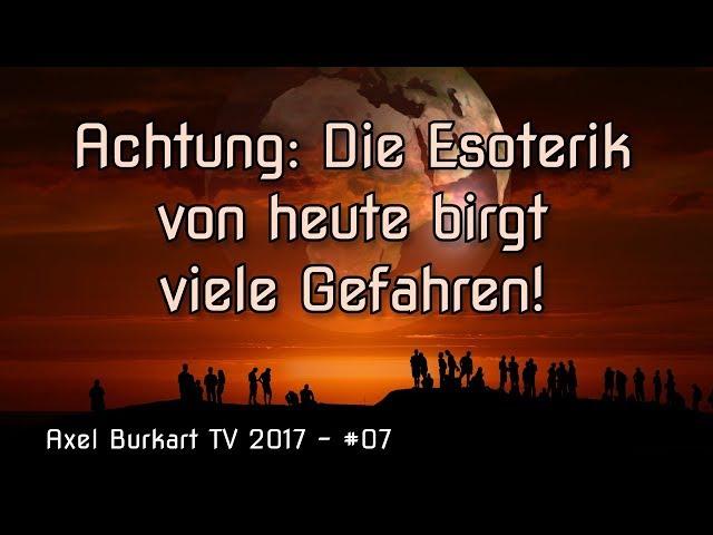 RUDOLF STEINER ANTHROPOSOPHIE  Esoterik von heute birgt viele Gefahren