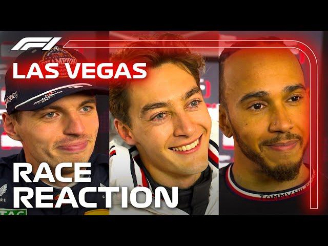 Drivers React After The Race | 2024 Las Vegas Grand Prix