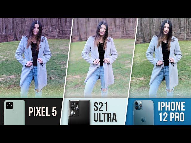 S21 Ultra Camera VS. iPhone 12 Pro VS. Pixel 5!