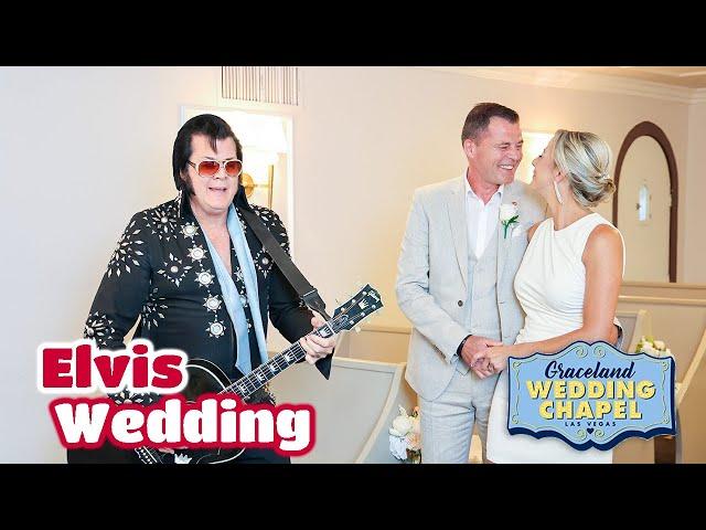 Linn & Werner's Elvis Wedding in Las Vegas | Graceland Chapel