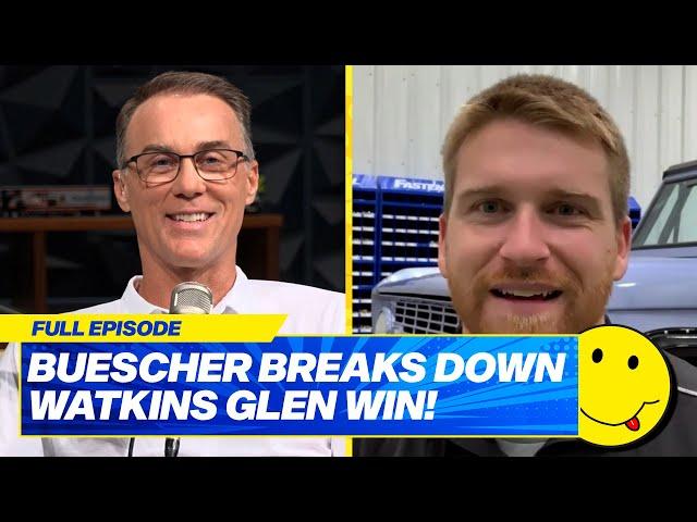 Chris Buescher Talks EPIC OT Victory at Watkins Glen with Kevin Harvick!