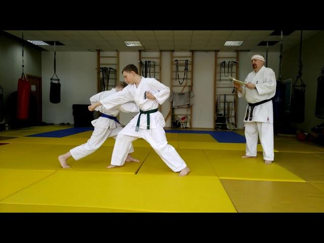 Ippon kumite sono ichi Kyokushin Budokai kan kancho Astafjev Georgij