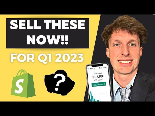⭐️ TOP 5 WINNING PRODUCTS TO SELL Q1 2023 (Shopify Dropshipping)