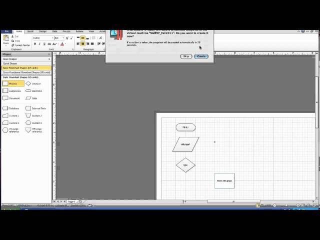merihelp.net-Creating your first flow chart in visio.mp4