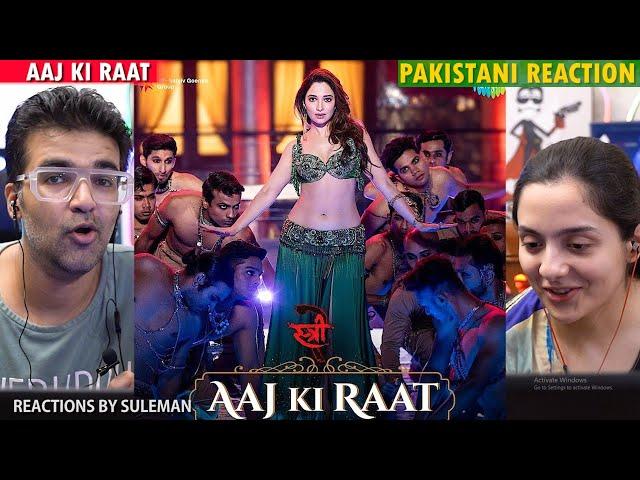 Pakistani Couple Reacts To Aaj Ki Raat | Stree 2 | Tamannaah Bhatia | Sachin-Jigar | Madhubanti