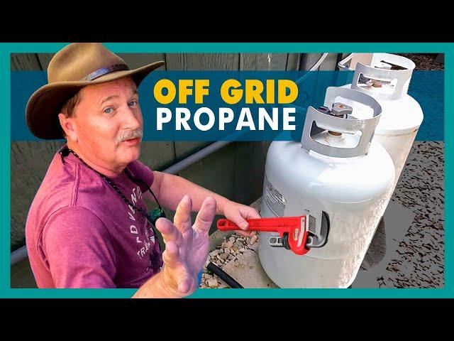 Off-Grid LPG (Propane) Gas line Installation for a Tiny House