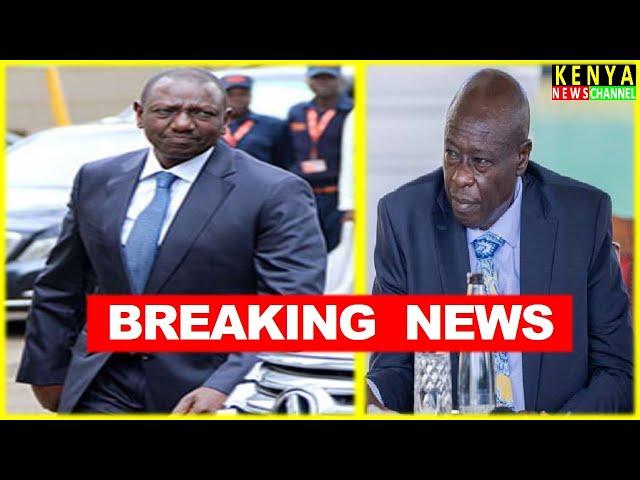 Ruto moves to Court on Rigathi Gachagua impeachment case & Kithure Kindiki Nomination as DP