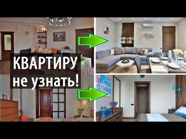 Обзор квартиры с межкомнатными дверями из массива дуба.