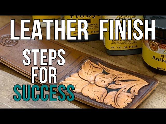 Leather Dye, Antique, & Finish in 2024 - 5 Steps For Success