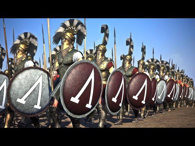 Sparta & Athens Vs Persian Empire: Battle of Plataea 479 BC | Cinematic