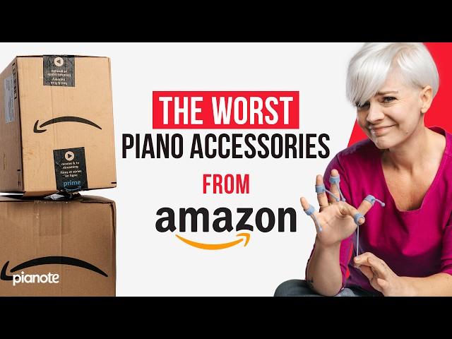 We Tested Piano Accessories from Amazon  (Spoiler...They were awful)