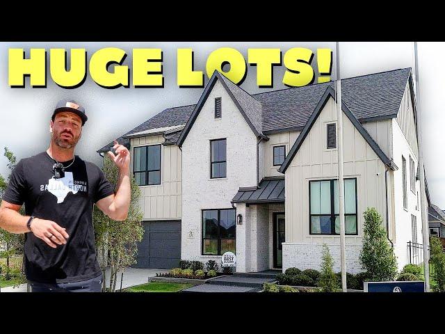 Inside DALLAS TEXAS Mansions Starting Just over $400,000 [LIGHT FARMS CELINA TEXAS]