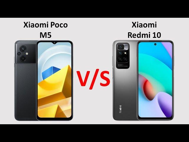 Xiaomi Poco M5 vs Xiaomi Redmi 10