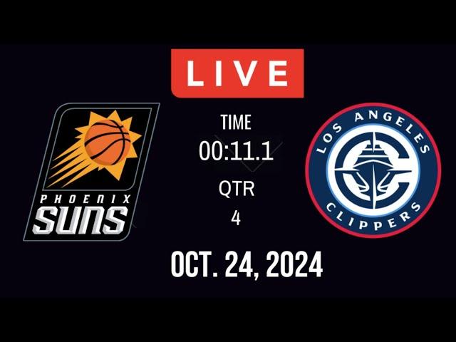 LIVE TODAY! SUNS VS CLIPPERS NBA PRE-SEASON NBA 2K25 Full Gameplay OCTOBER 24, 2024