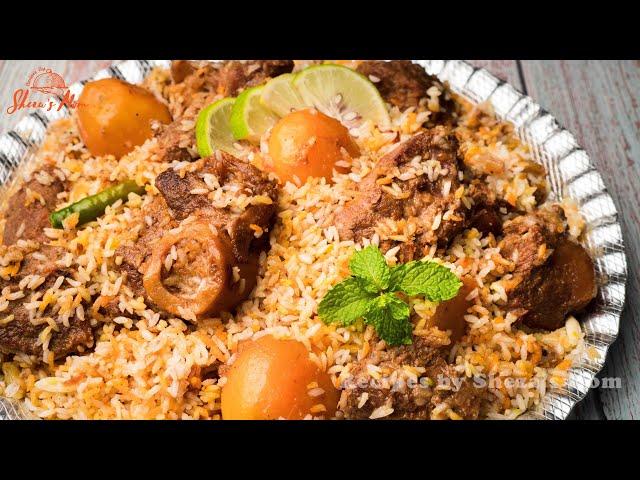 পুরান ঢাকার কাচ্চি বিরিয়ানি | Puran Dhakar Kacchi Biryani Recipe | বিফ কাচ্চি বিরিয়ানি | Biriyani