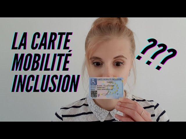 Qu'est-ce-qui se cache derrière la "Carte Mobilité Inclusion" (Carte d'invalidité) ? - Sens&Tiff