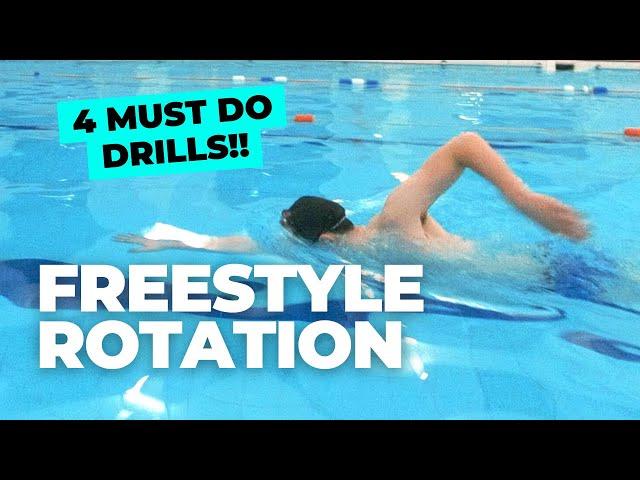 FREESTYLE ROTATION | 4 Drills You MUST Do to Improve Rotation and Timing!!