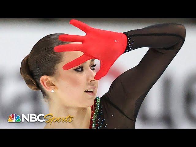 Kamila Valieva falls, rallies, wins European Title | NBC Sports