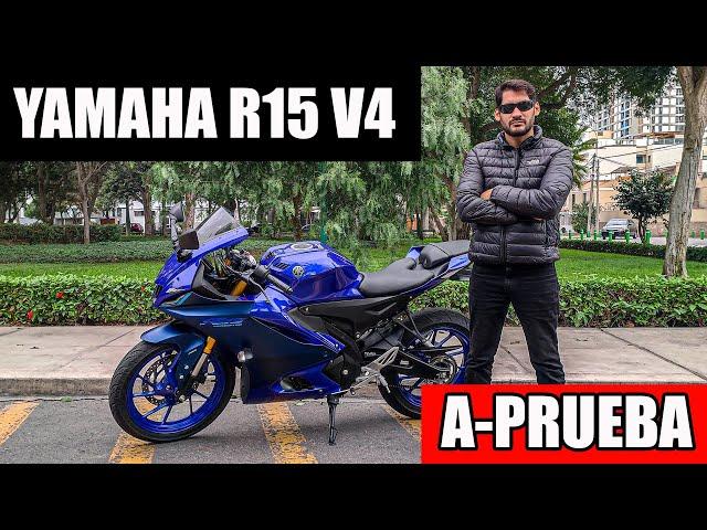 Yamaha R15 V4 | A-Prueba - Test Drive - Review