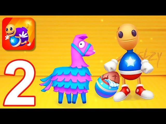 Kick the Buddy: Forever - Gameplay Walkthrough Part 2 - Pinata and Egg (iOS)