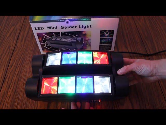LED DJ Stage Lights (Mnhgdeey) from Amazon