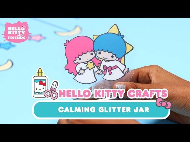 DIY Glitter Jar | Hello Kitty Crafts