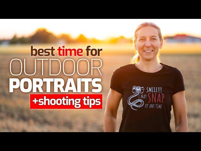 Photography Lighting Outdoor – The Best Time of the Day to Shoot Outdoor Portraits