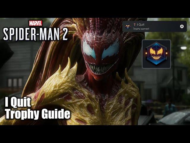 Marvel's Spider-Man 2 - I Quit Trophy Guide (Complete “This Isn’t You”)