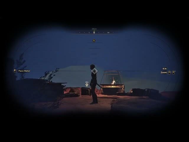 Dune: Awakening The attitude of the knife Use your Ability Scout for a scavenger camp