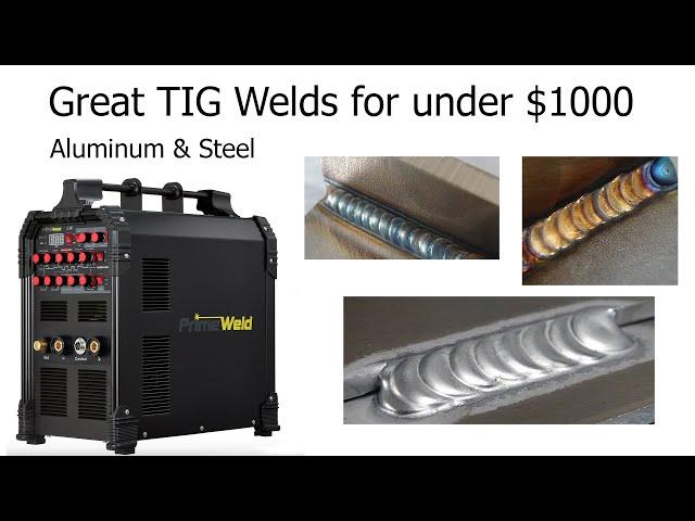 PrimeWeld TIG225x - Review and Demonstration - TIG Welding