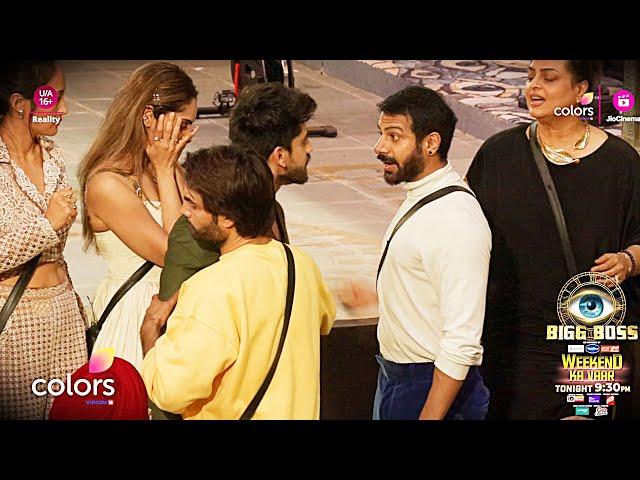 Bigg Boss 18 WKV PROMO | BIG FIGHT | Avinash FIGHT Karanveer | Avinash Ne Di Karanveer Ko DHAMKI