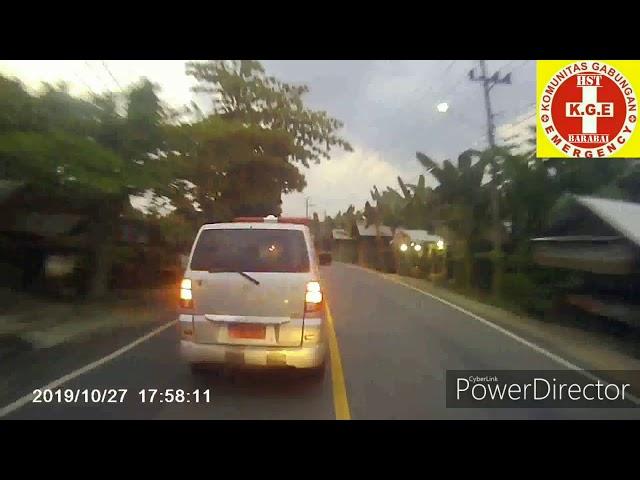 Escorting Ambulan Dari RS Maburai Tanjung Menuju RS Ulin Banjarmasin #vlog 1