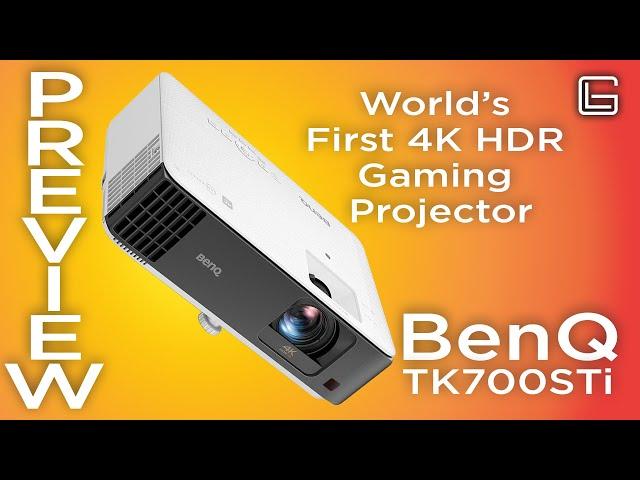 BenQ TK700STi - World's First 4K Gaming Projector