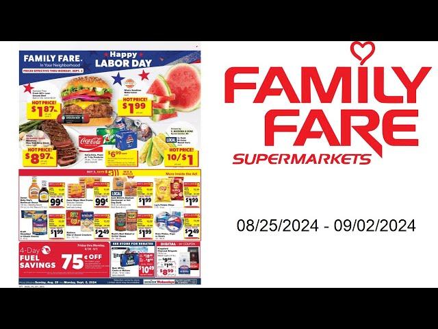 Family Fare Weekly Ad (US) - 08/25/2024 - 09/02/2024