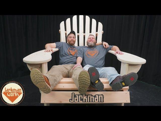 Building a Giant Adirondack Chair