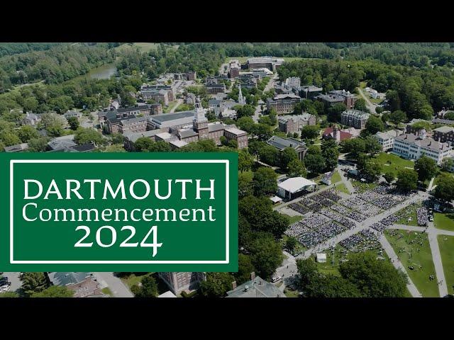 Dartmouth Commencement 2024