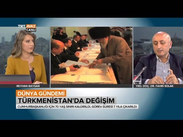 Türkmenistan'da Anayasa Değişimi Neler Getirecek? - Dünya Gündemi - TRT Avaz