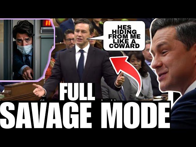 Pierre Poilievre holds NOTHING back in EPIC Trudeau rant