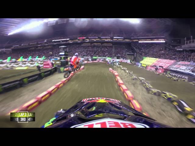 GoPro HD: James Stewart Main Event 2014 Monster Energy Supercross from Seattle