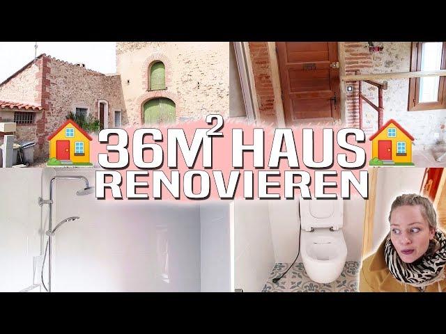 36 m² Mini-Haus Renovierung - neue DUSCHE und WC im Bad | kleiner Zwischenstand | Tinyme Carla