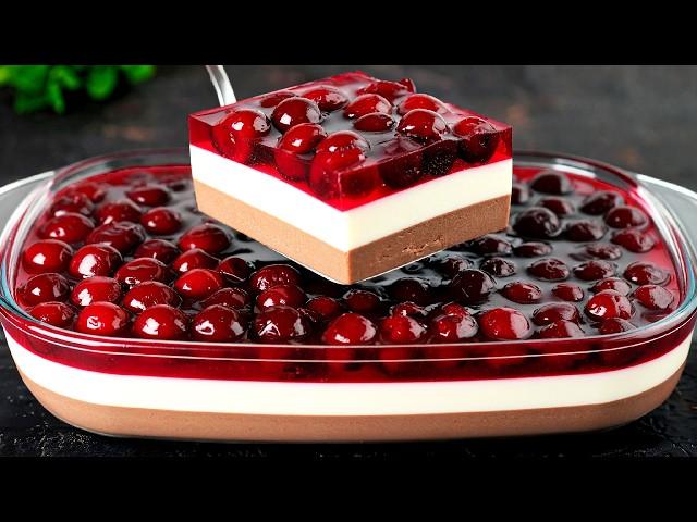 I would eat it 3 times a day! Easy and quick delicious cherry dessert recipe!