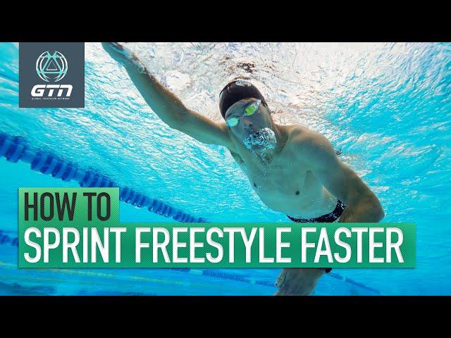 How To Sprint Freestyle Faster | Front Crawl Swimming Speed Tips!