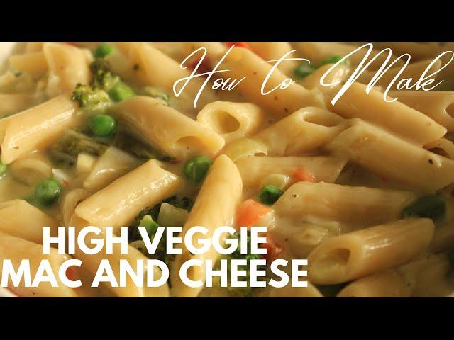 High Veggie Mac And Cheese | Full Vegetarian Version |